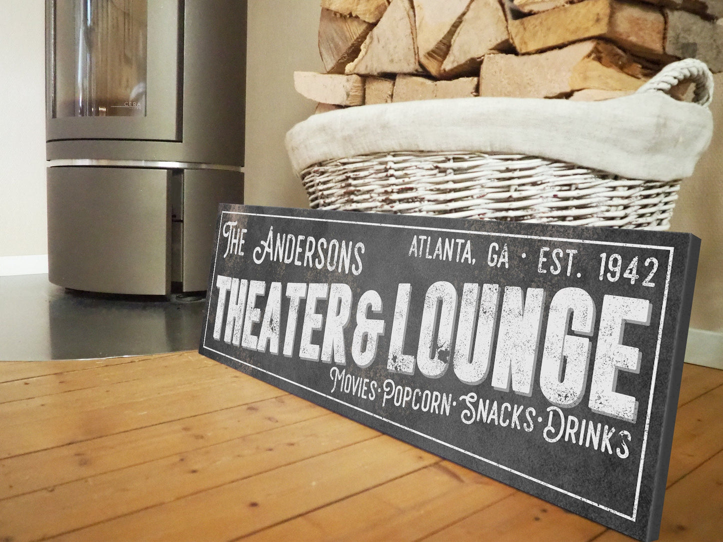 CUSTOM THEATER AND LOUNGE SIGN