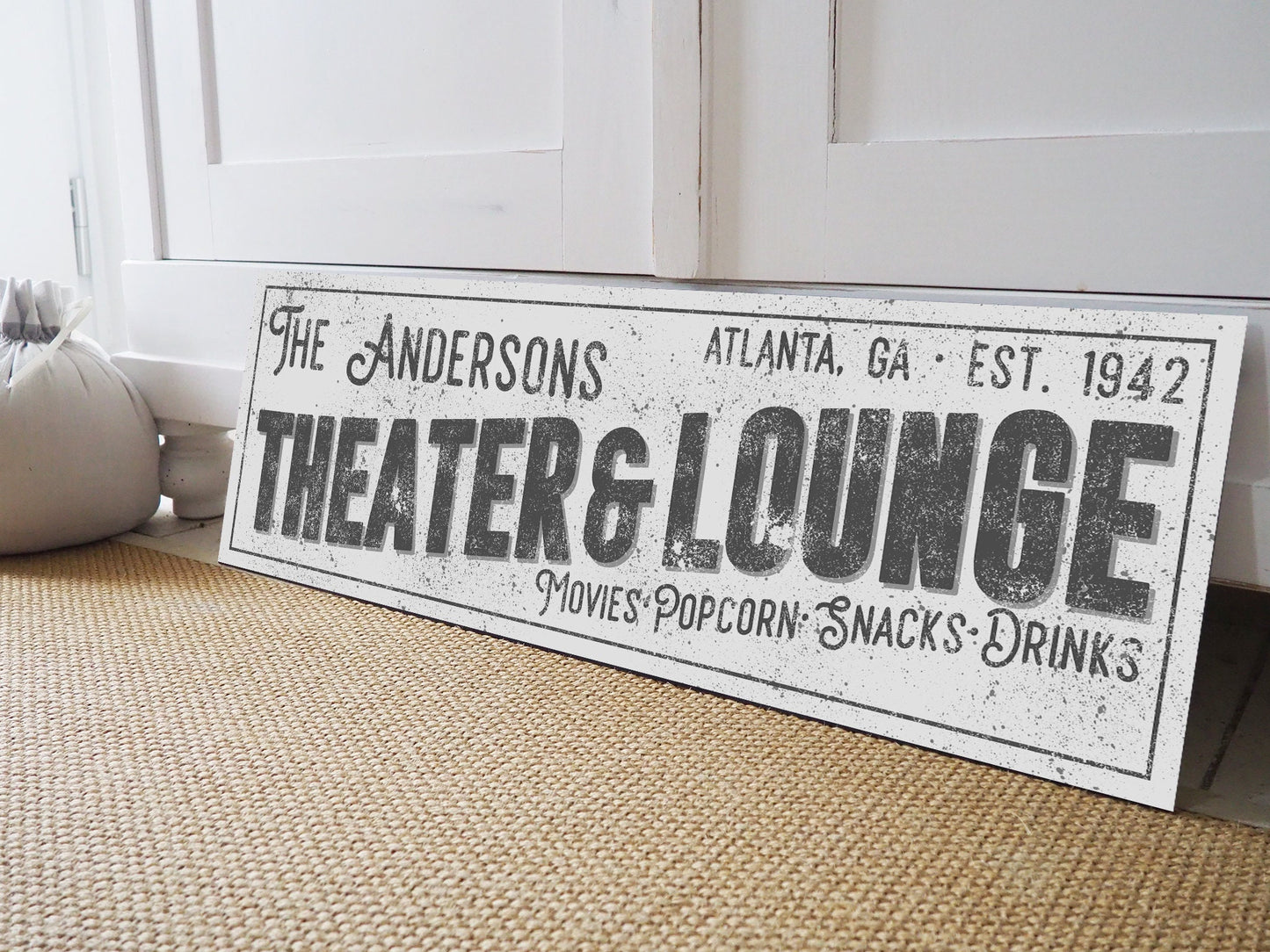 CUSTOM THEATER AND LOUNGE SIGN