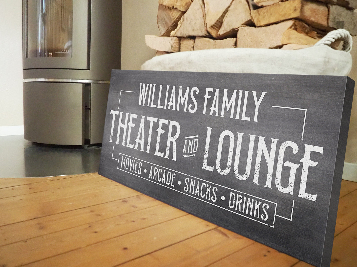 CUSTOM THEATER AND LOUNGE SIGN