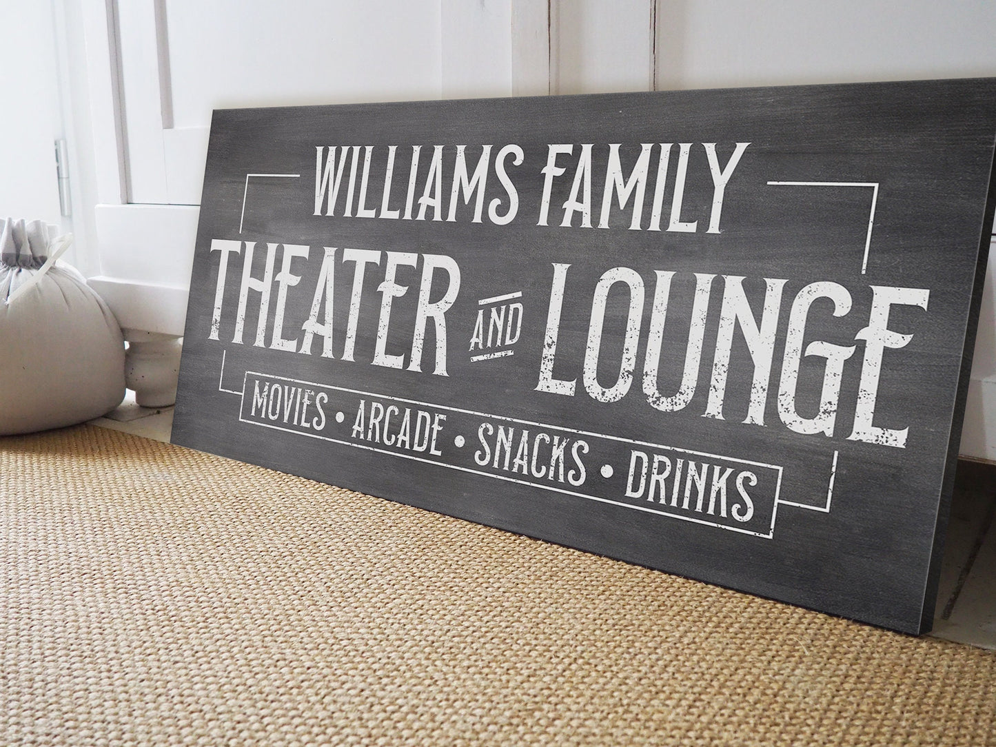 CUSTOM THEATER AND LOUNGE SIGN