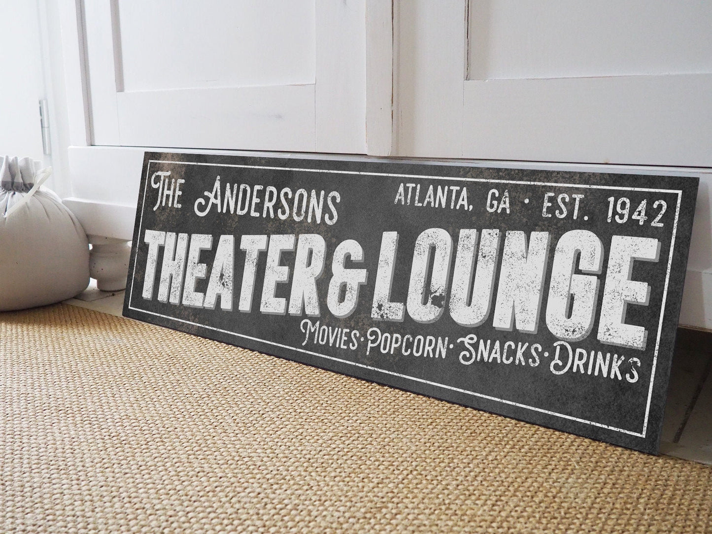CUSTOM THEATER AND LOUNGE SIGN