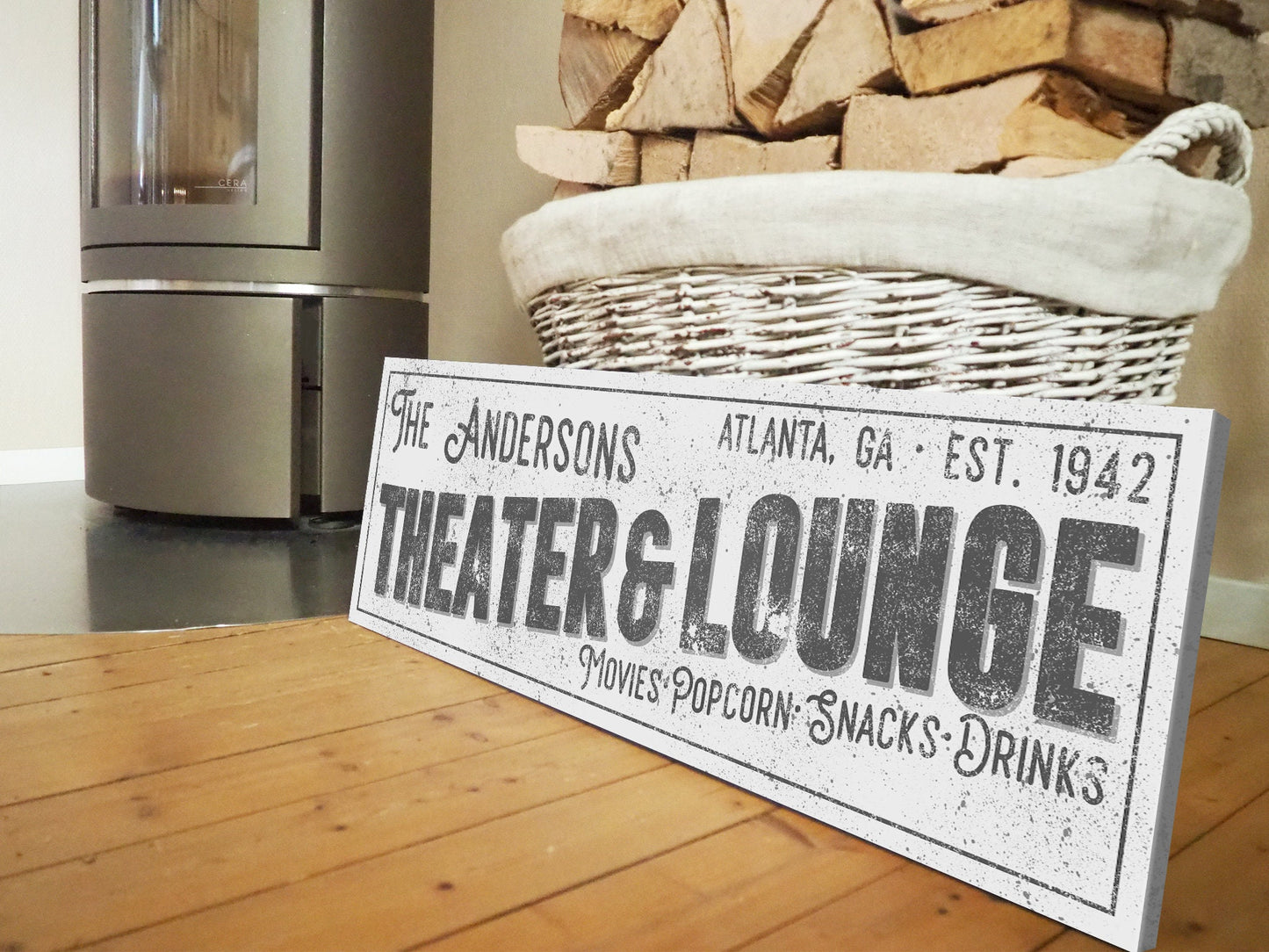 CUSTOM THEATER AND LOUNGE SIGN