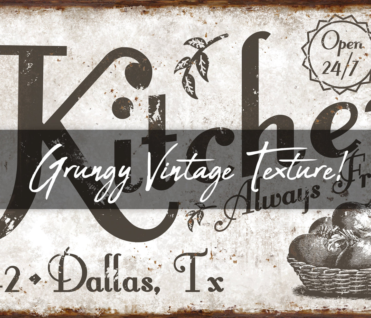 CUSTOM KITCHEN SIGN