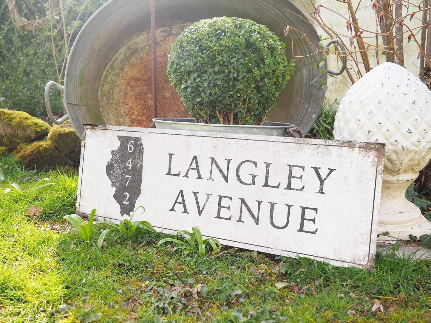 CUSTOM ADDRESS SIGN
