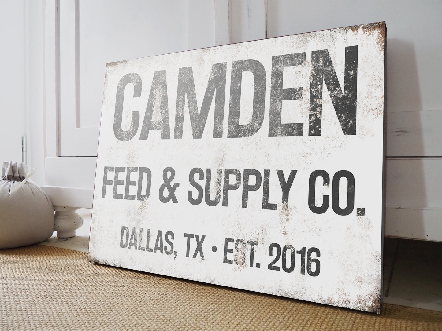 CUSTOM FAMILY NAME AND HOUSE SIGN
