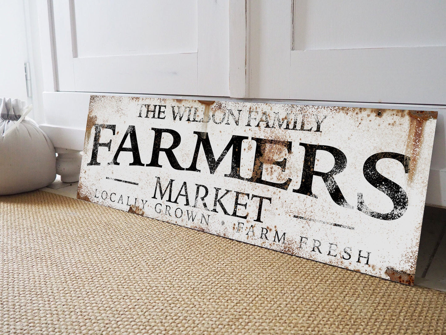CUSTOM FARMERS MARKET SIGN