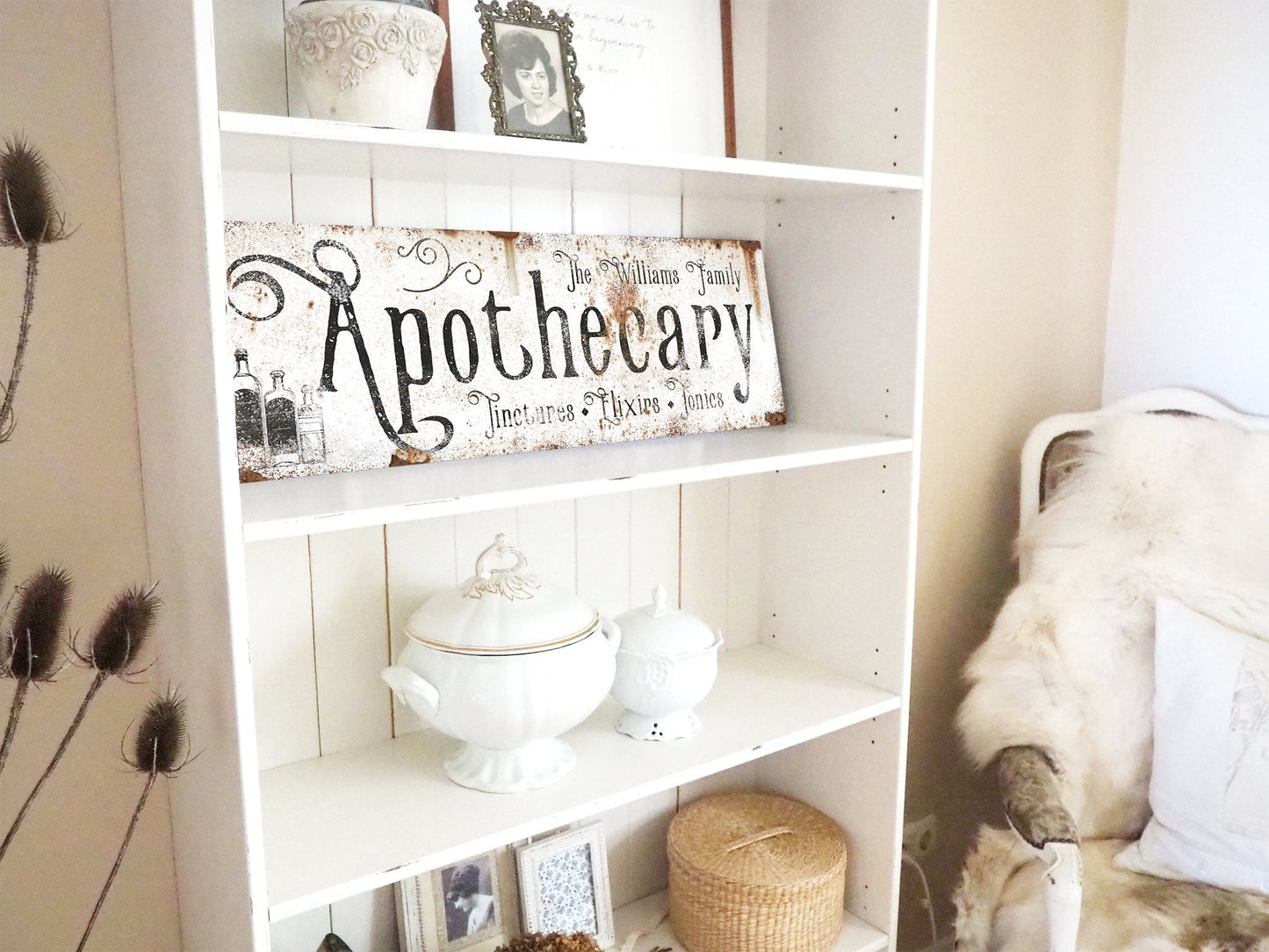 CUSTOM APOTHECARY SIGN