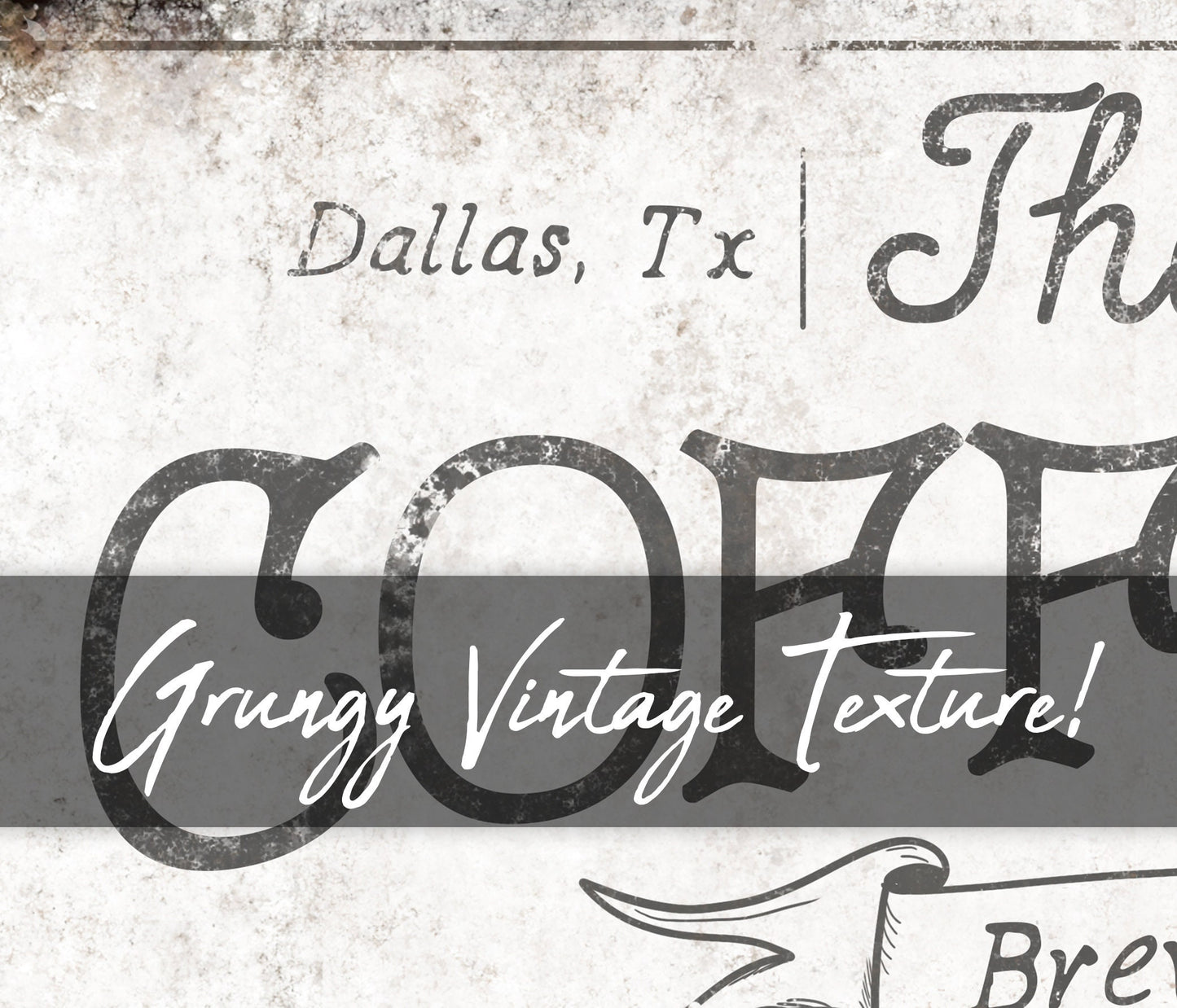 CUSTOM COFFEE BAR SIGN