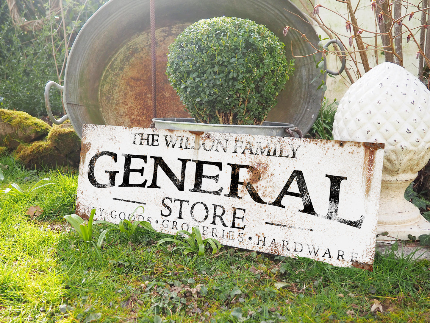 CUSTOM GENERAL STORE SIGN