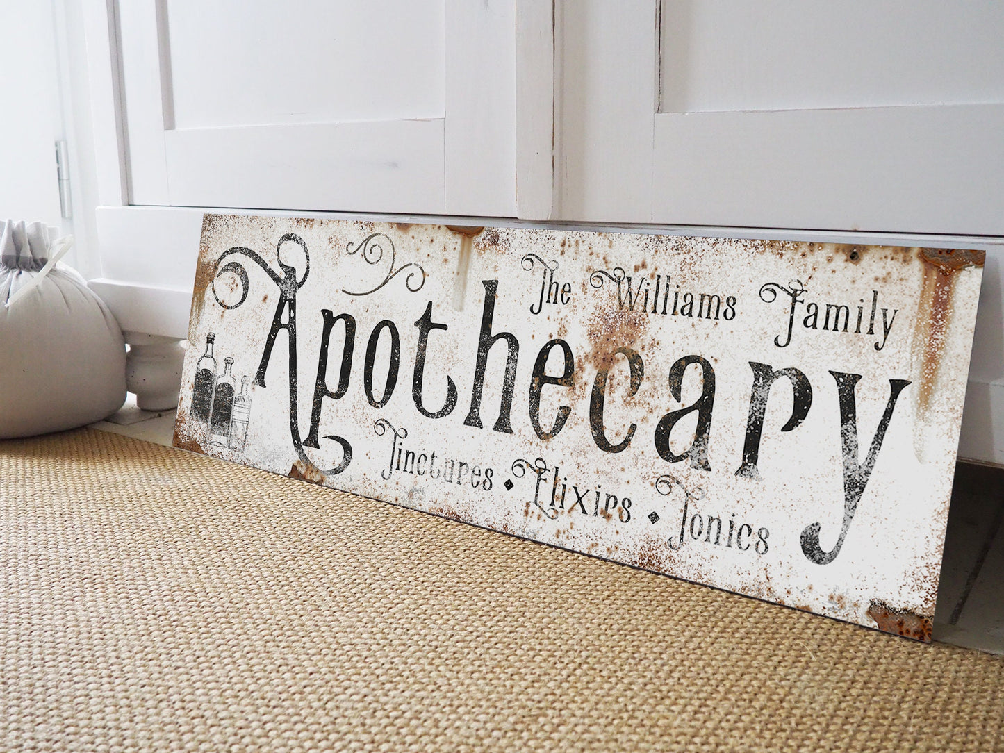 CUSTOM APOTHECARY SIGN