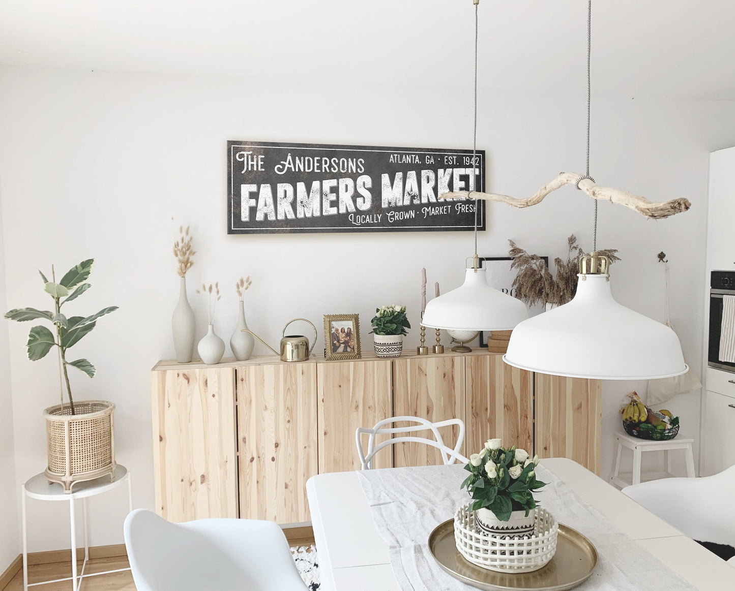 CUSTOM FARMERS MARKET SIGN