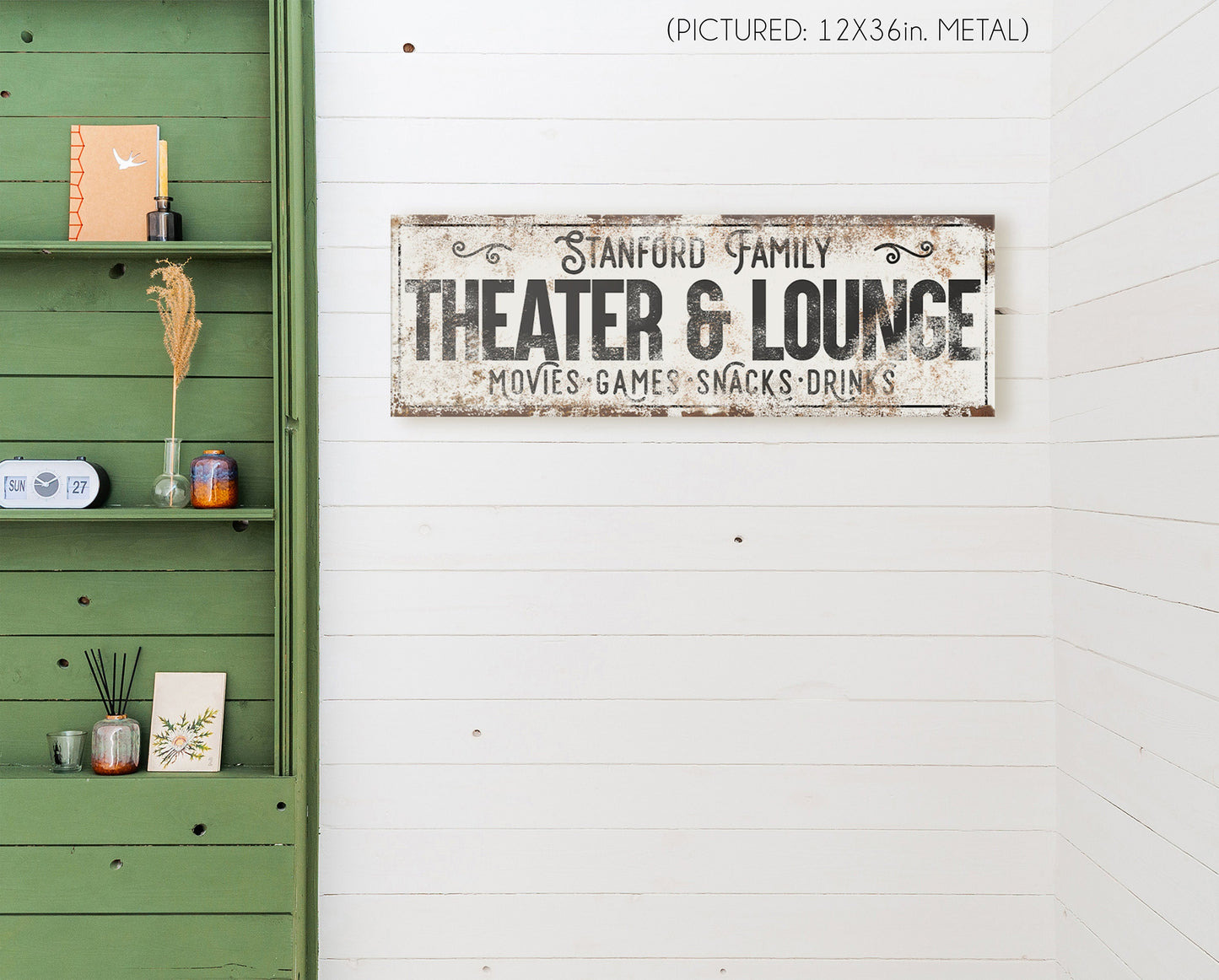 CUSTOM THEATER AND LOUNGE SIGN