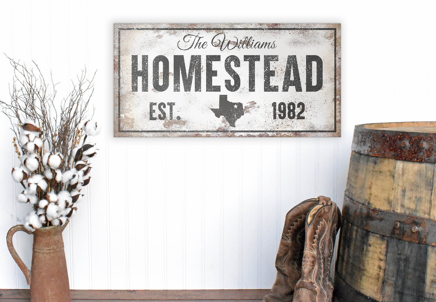 CUSTOM FAMILY NAME AND HOUSE SIGN