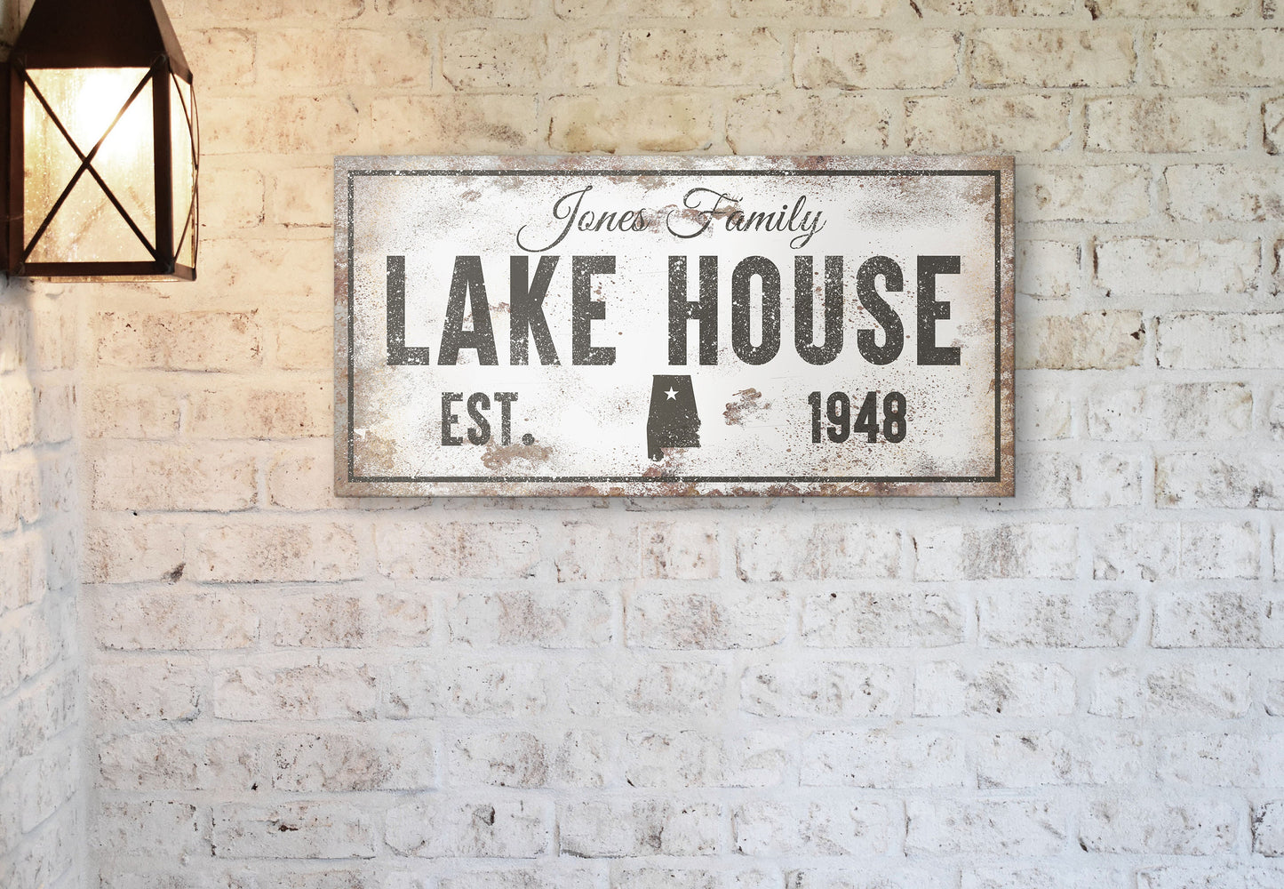CUSTOM FAMILY NAME AND HOUSE SIGN