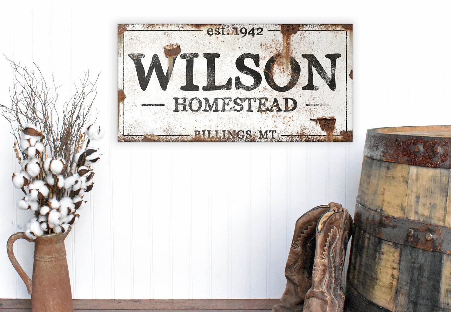 CUSTOM FAMILY NAME HOUSE SIGN