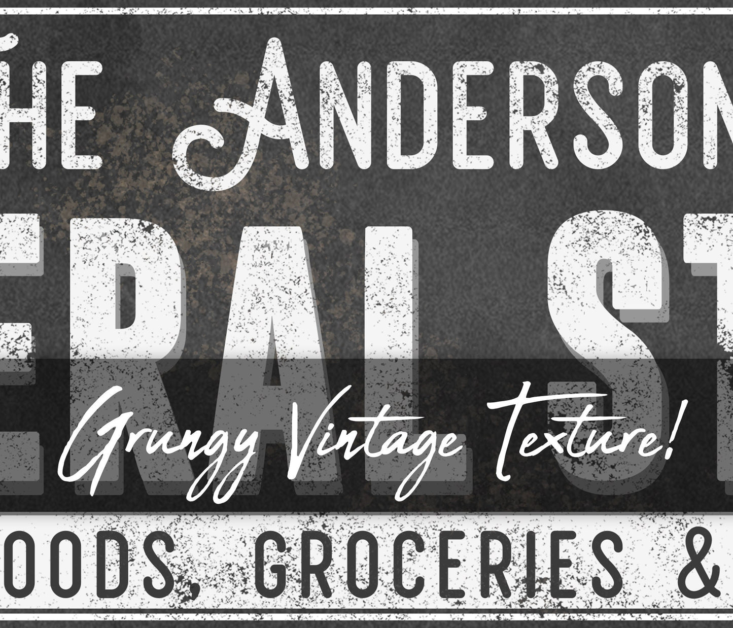 CUSTOM GENERAL STORE SIGN