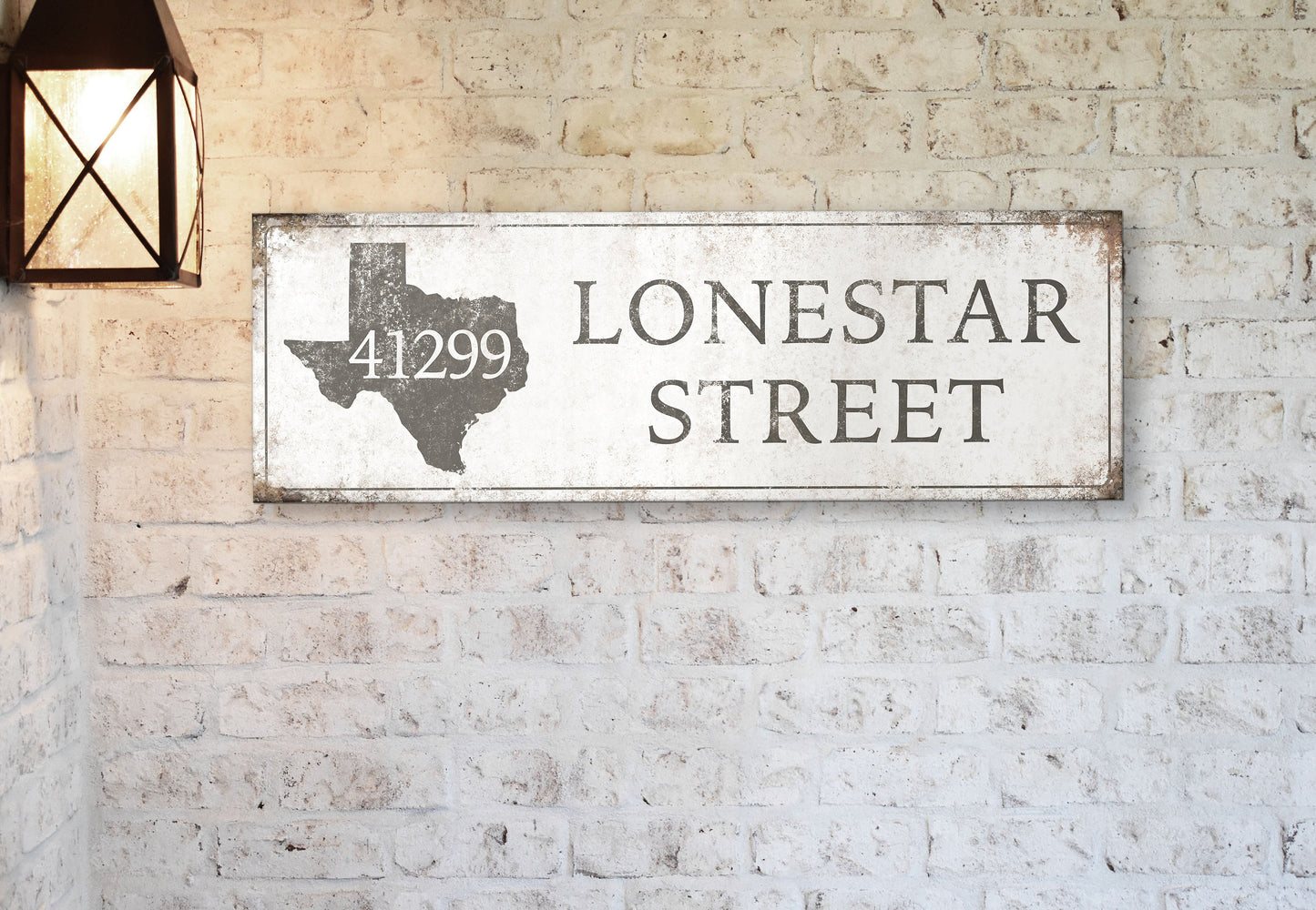 CUSTOM ADDRESS SIGN