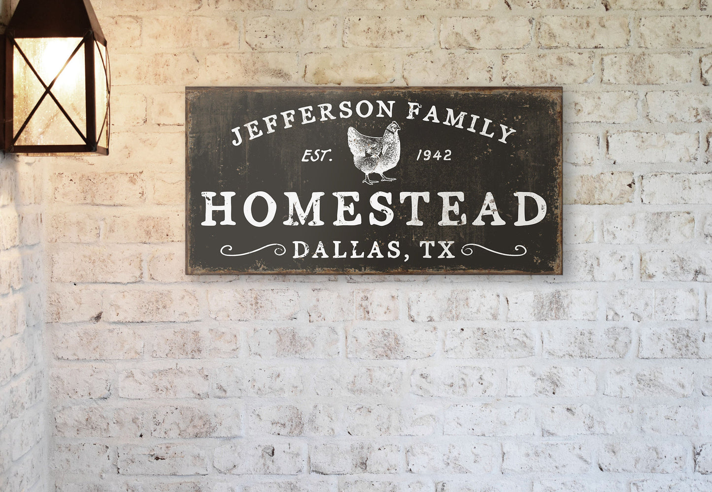 CUSTOM HOMESTEAD SIGN