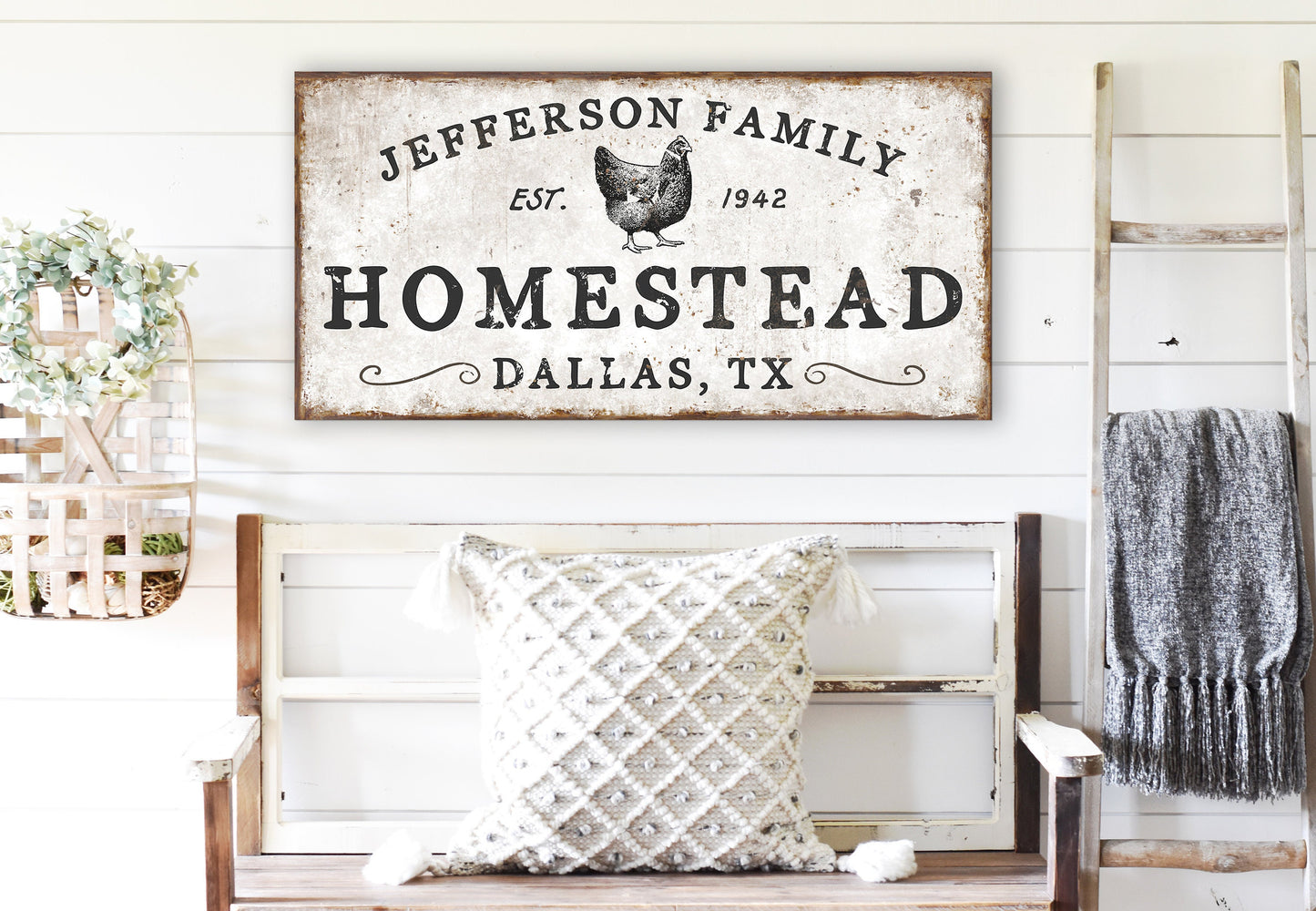 CUSTOM HOMESTEAD SIGN