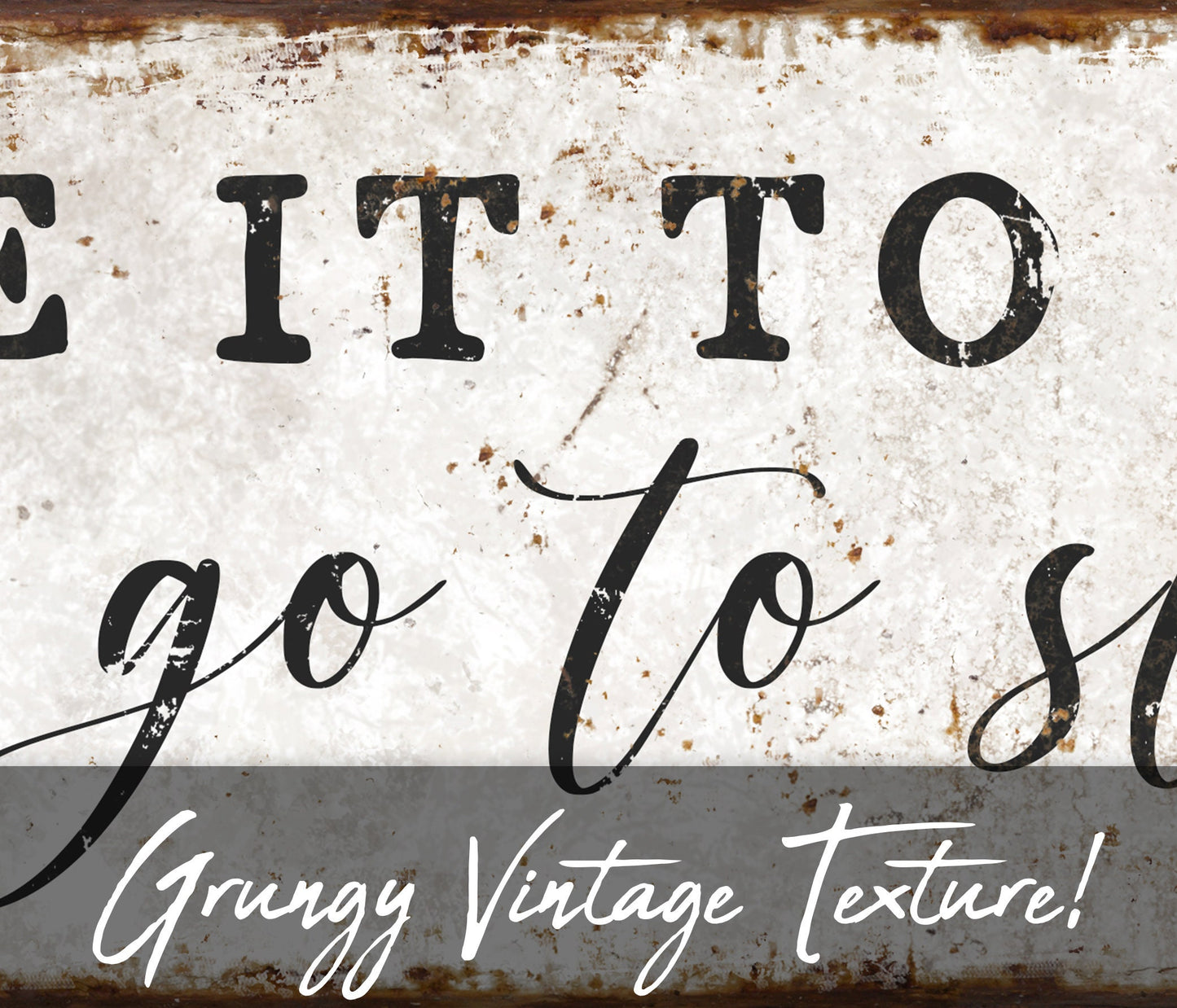 GIVE IT TO GOD AND GO TO SLEEP SIGN