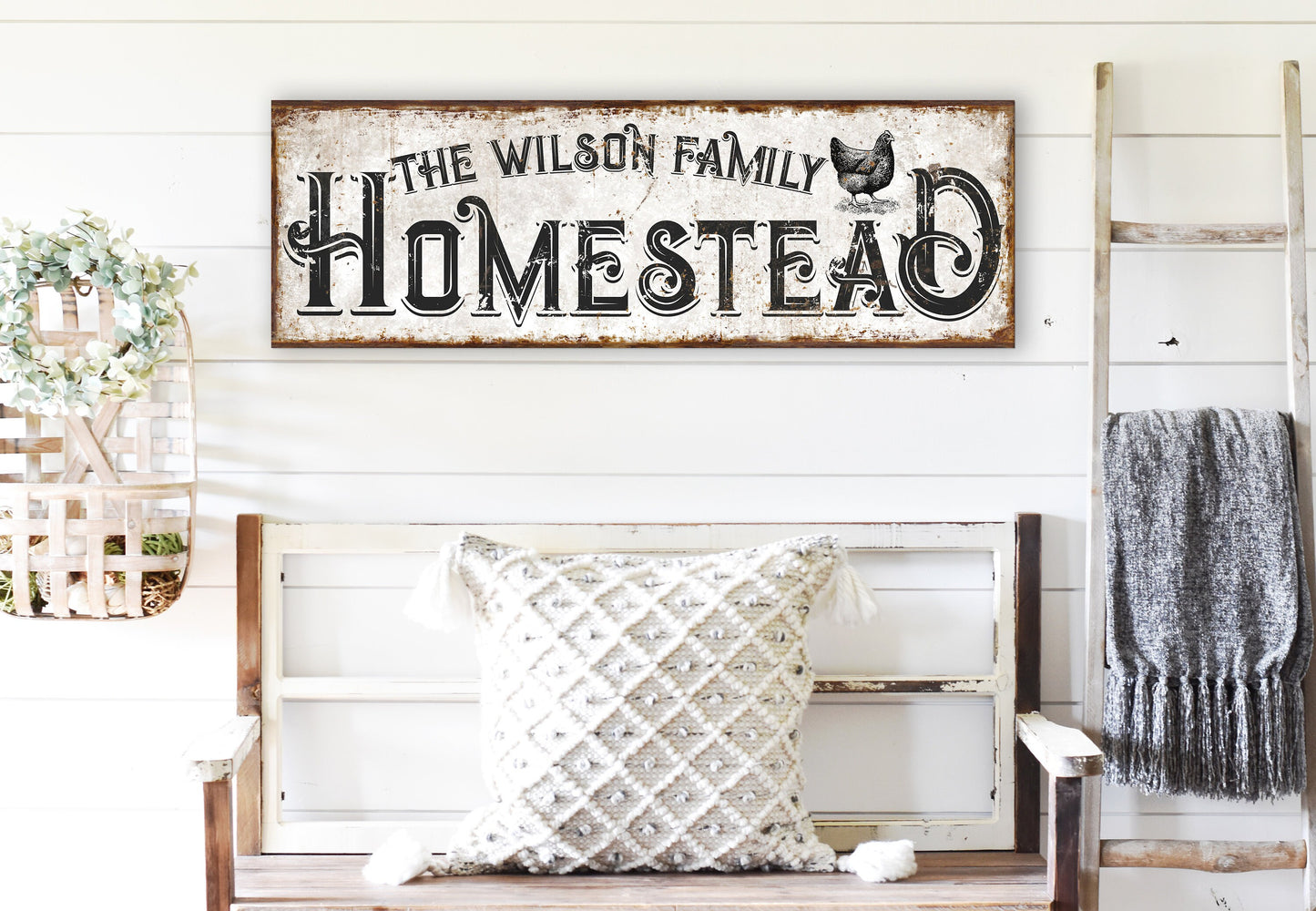 CUSTOM HOMESTEAD SIGN