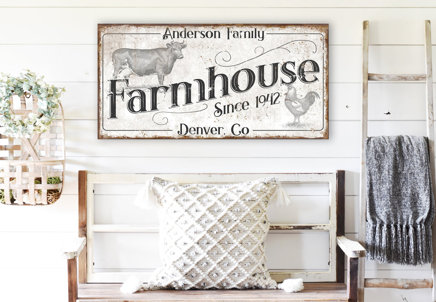 CUSTOM FARMHOUSE SIGN