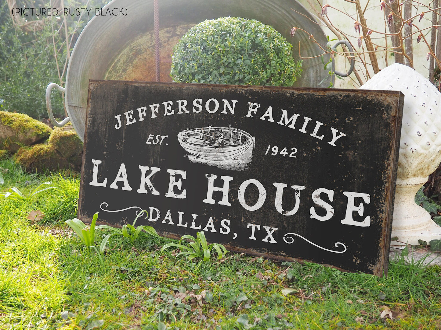 CUSTOM LAKE HOUSE SIGN