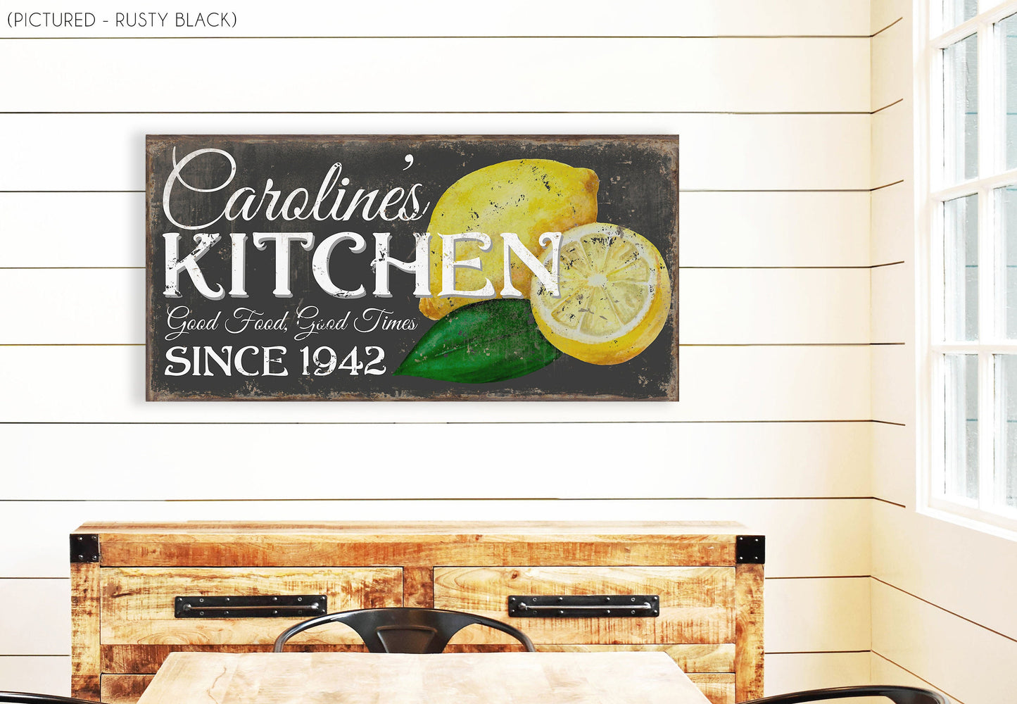 CUSTOM KITCHEN SIGN