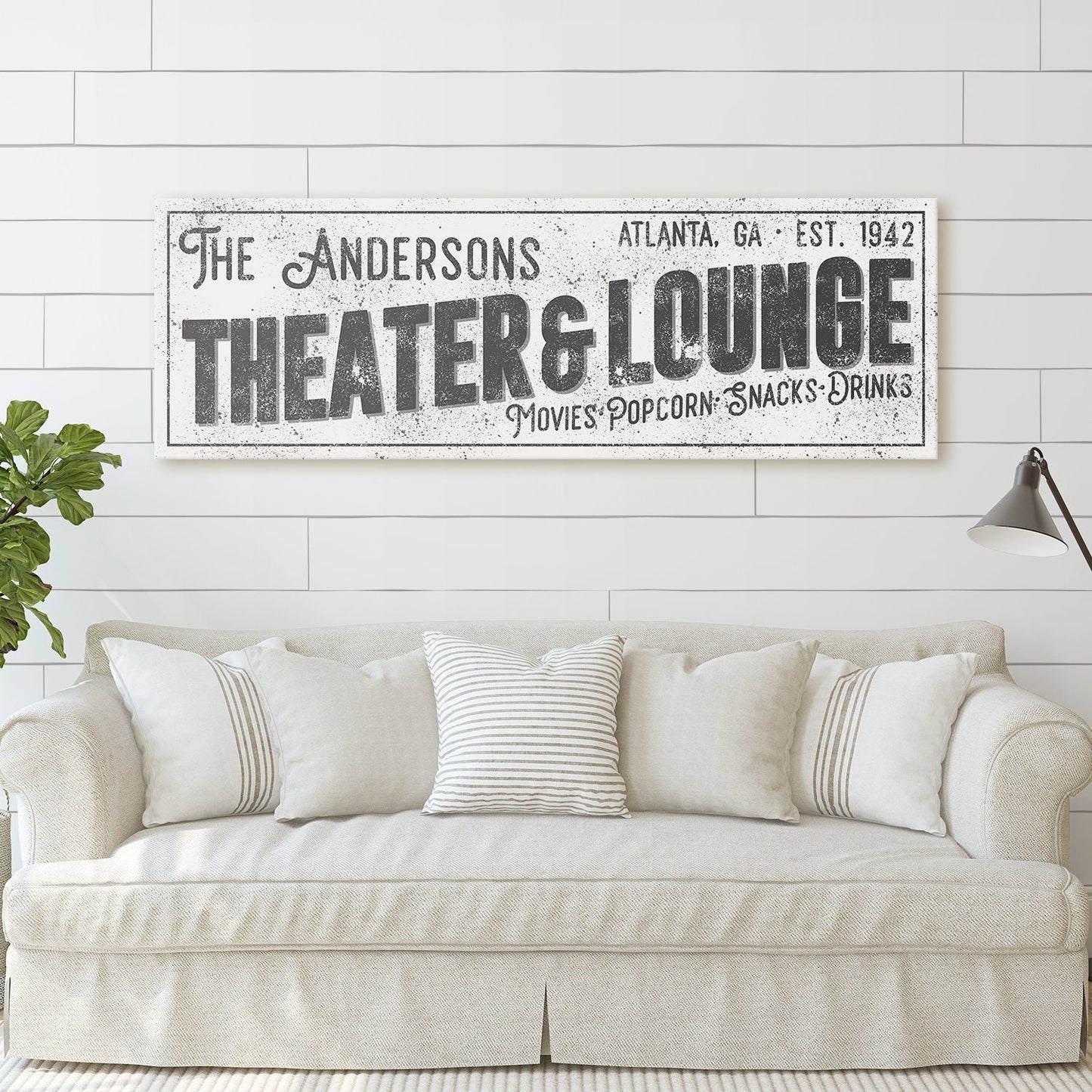 CUSTOM THEATER AND LOUNGE SIGN