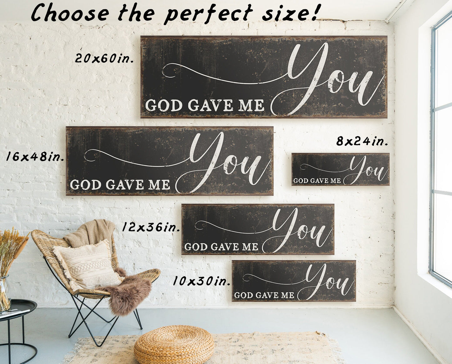 GOD GAVE ME YOU SIGN