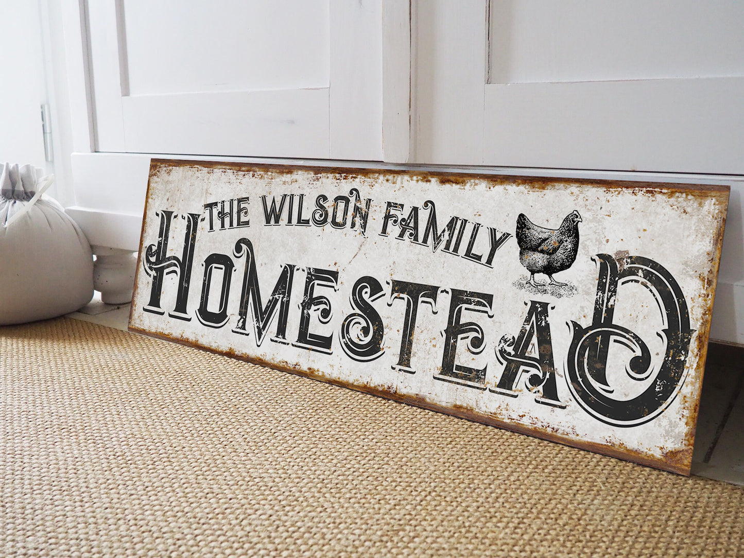 CUSTOM HOMESTEAD SIGN