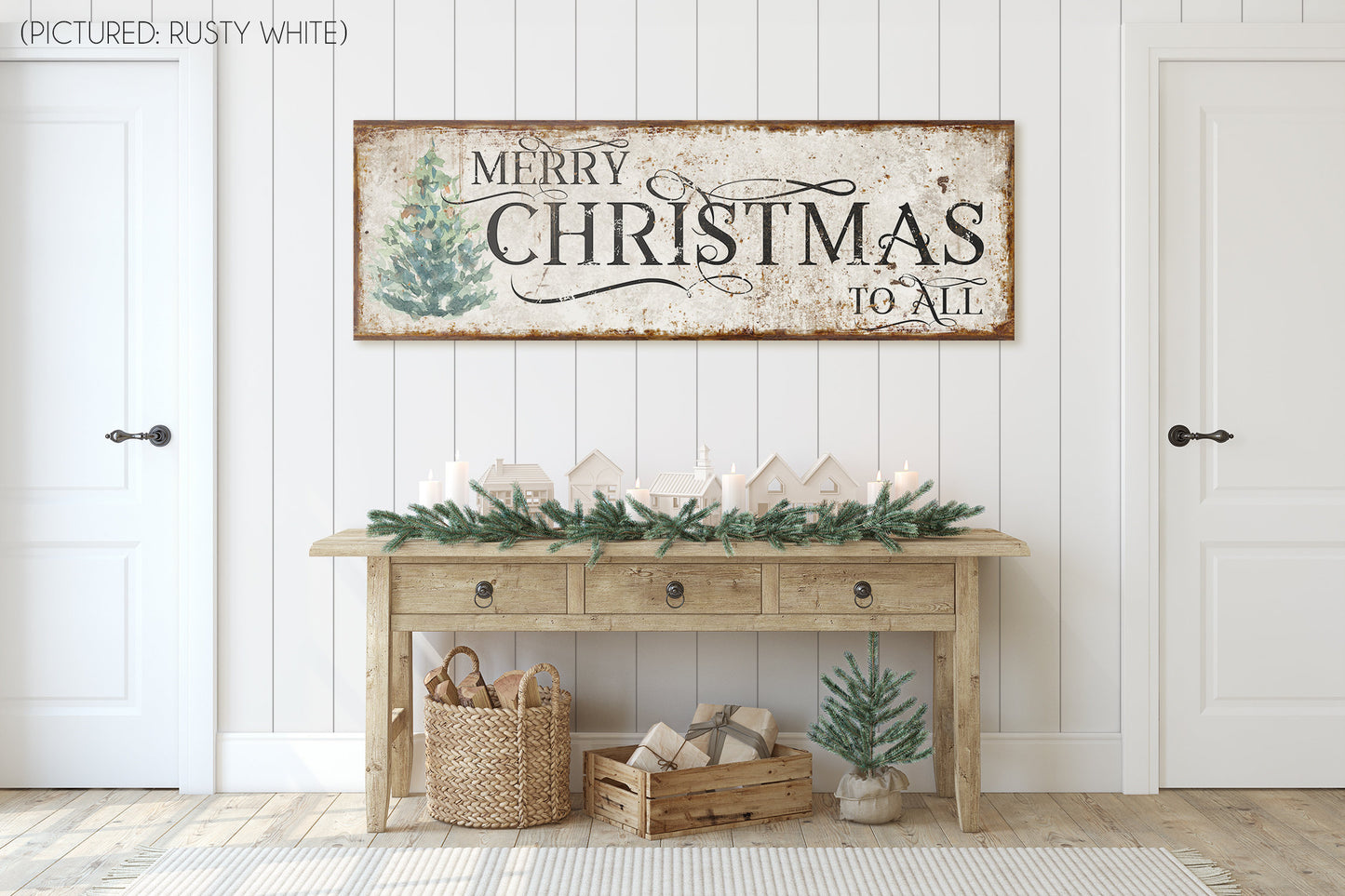 MERRY CHRISTMAS TO ALL SIGN