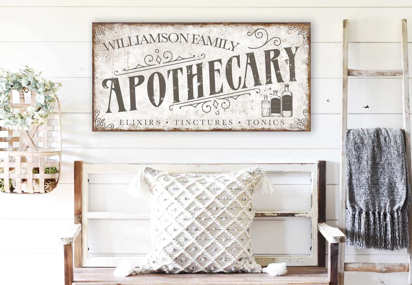 CUSTOM APOTHECARY SIGN