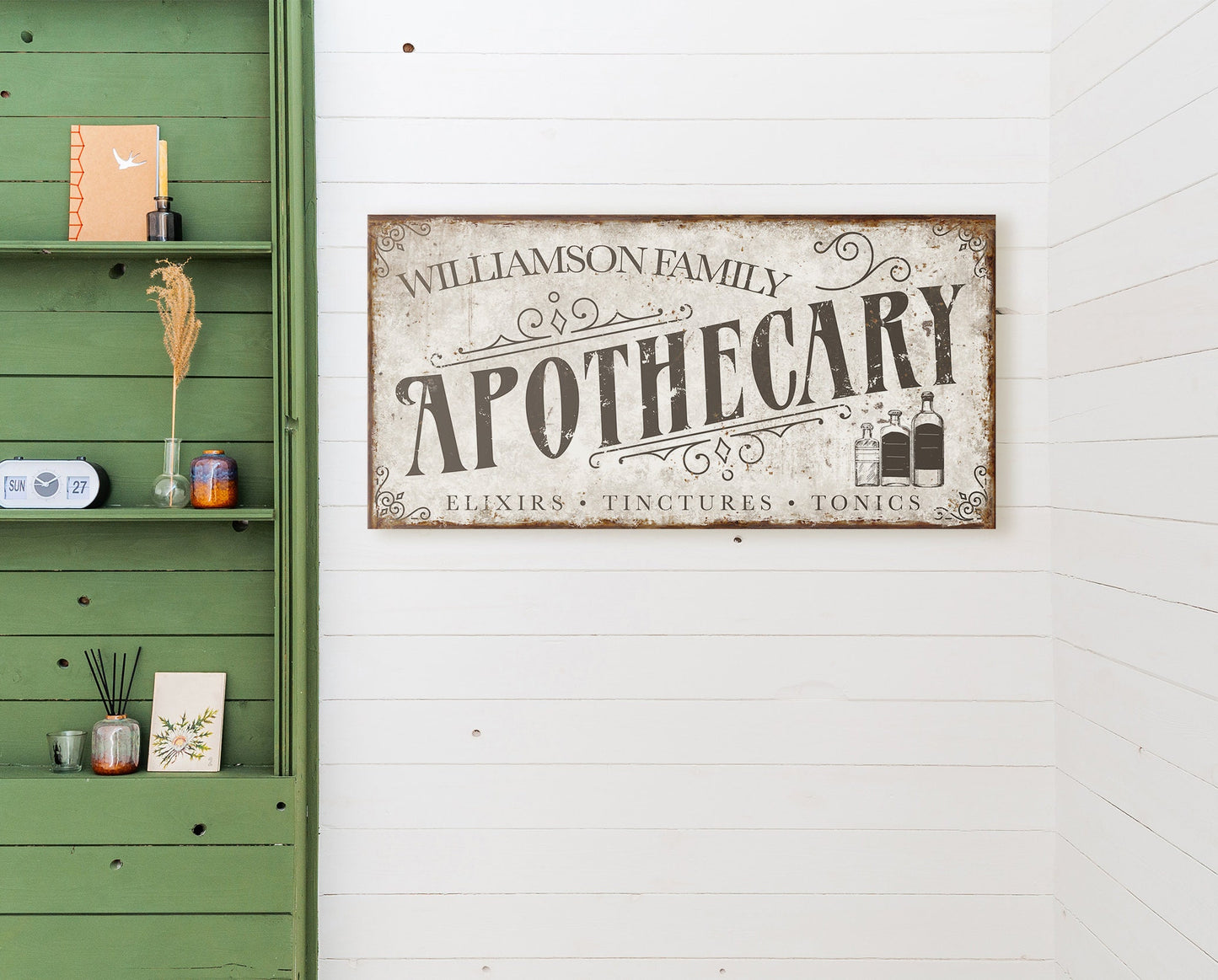 CUSTOM APOTHECARY SIGN