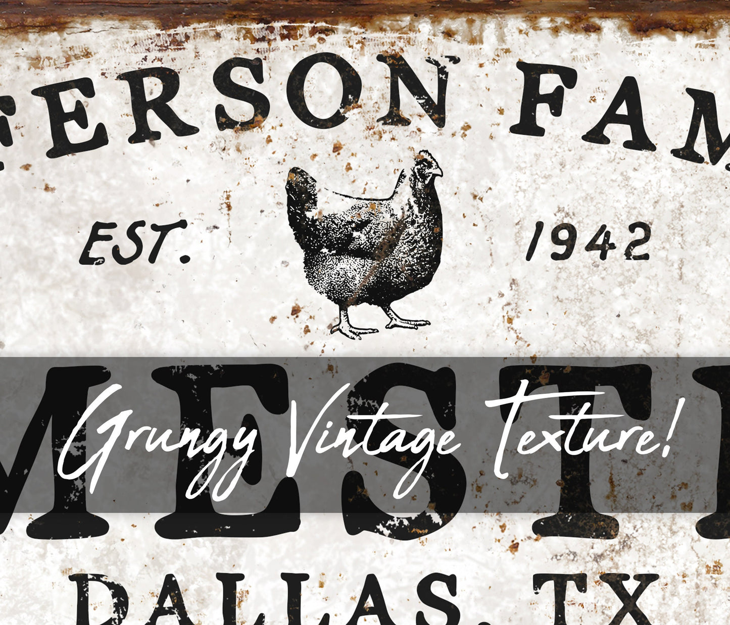 CUSTOM HOMESTEAD SIGN