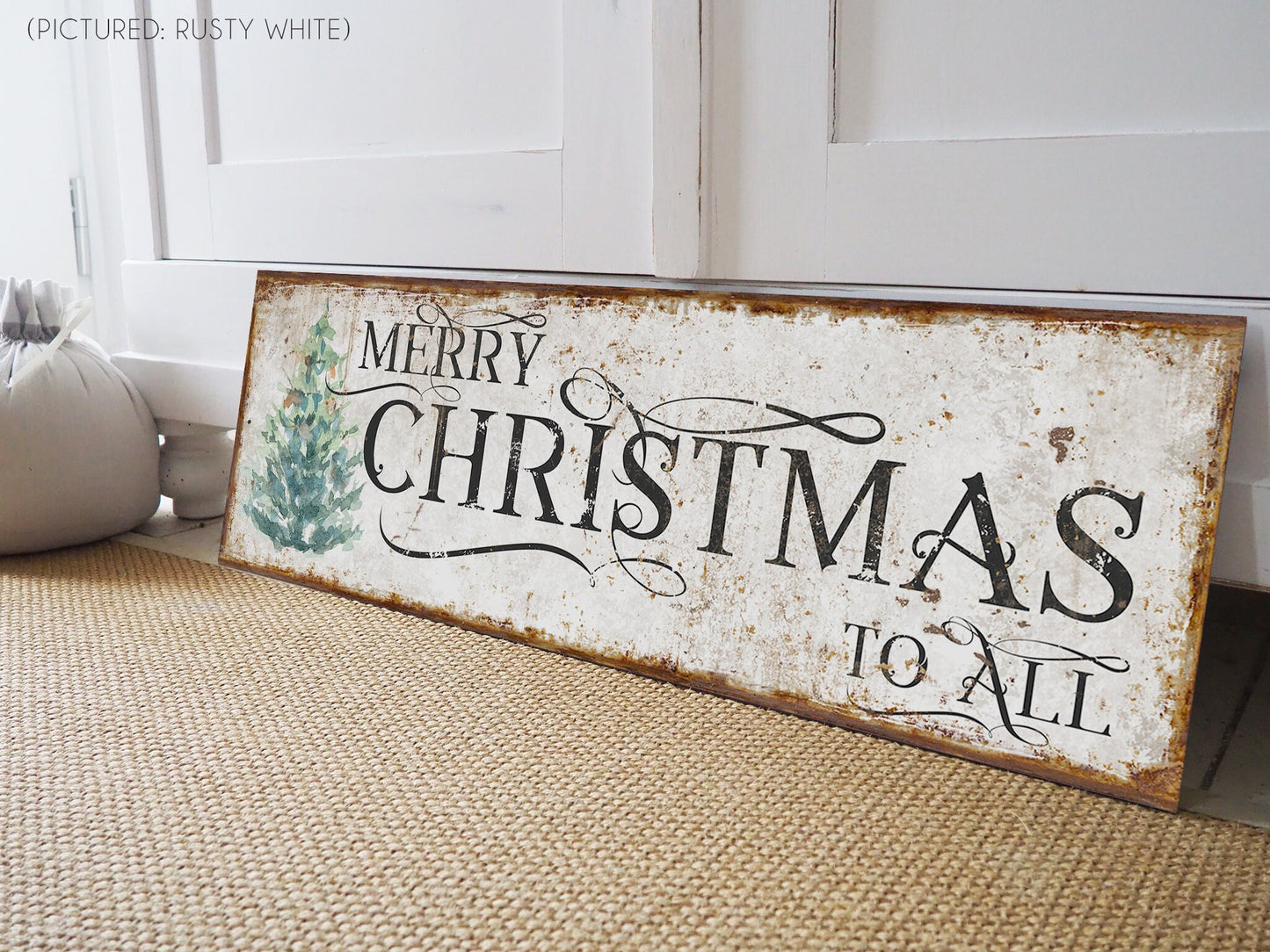 MERRY CHRISTMAS TO ALL SIGN