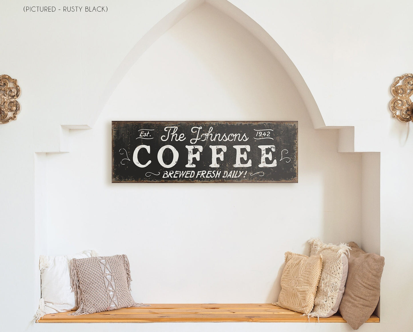 CUSTOM COFFEE BAR SIGN