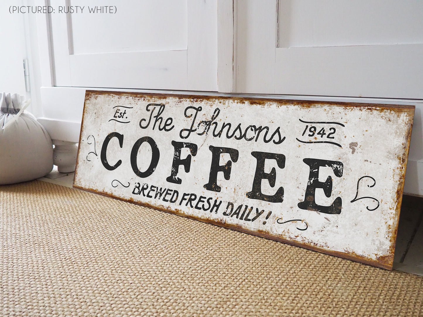 CUSTOM COFFEE BAR SIGN