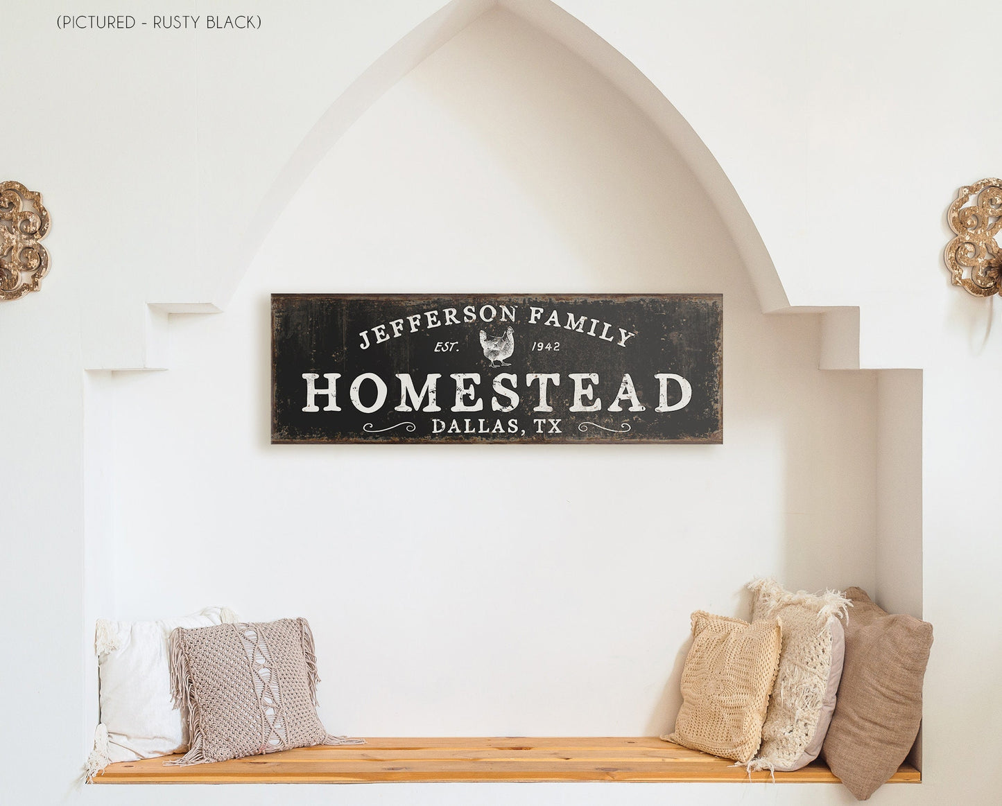 CUSTOM HOMESTEAD SIGN