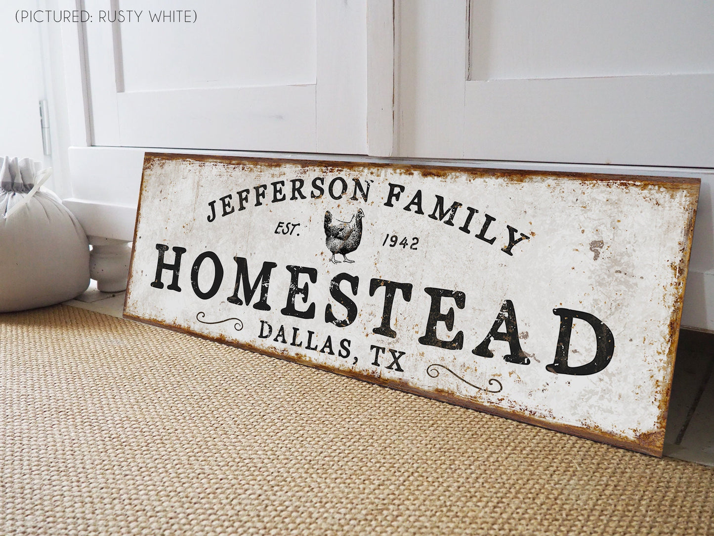 CUSTOM HOMESTEAD SIGN