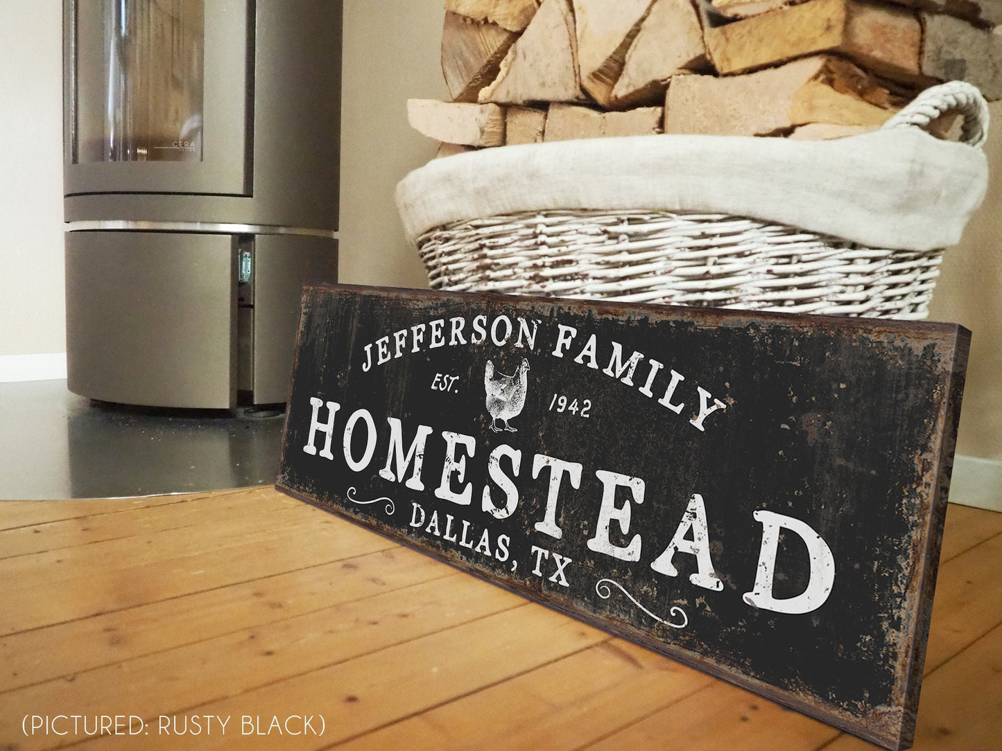 CUSTOM HOMESTEAD SIGN