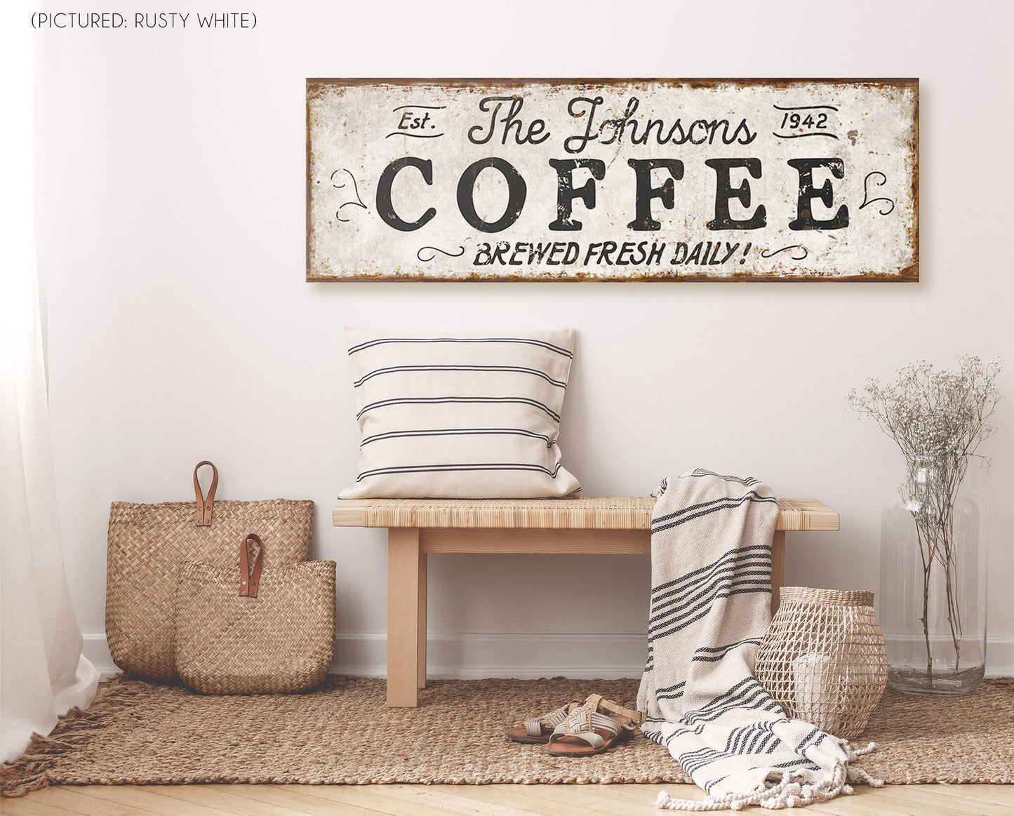CUSTOM COFFEE BAR SIGN