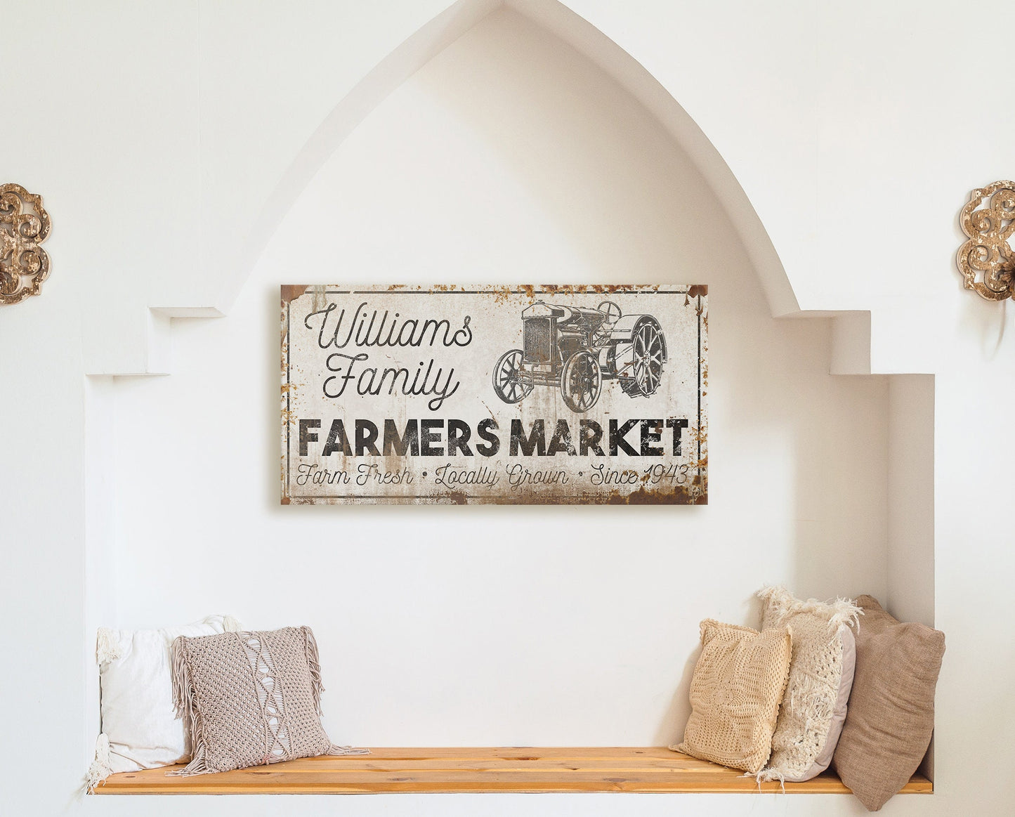 CUSTOM FARMERS MARKET SIGN