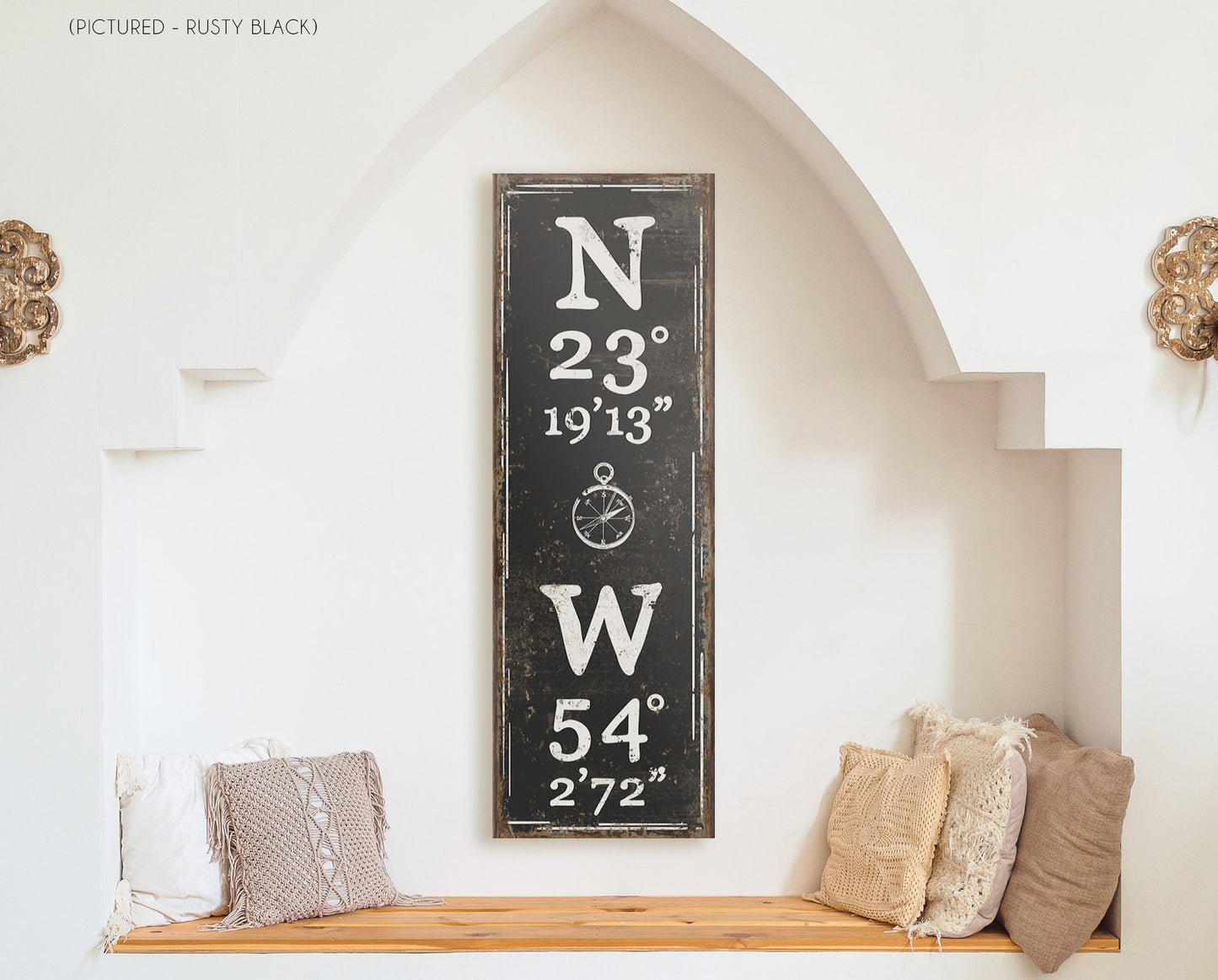 CUSTOM COORDINATES SIGN