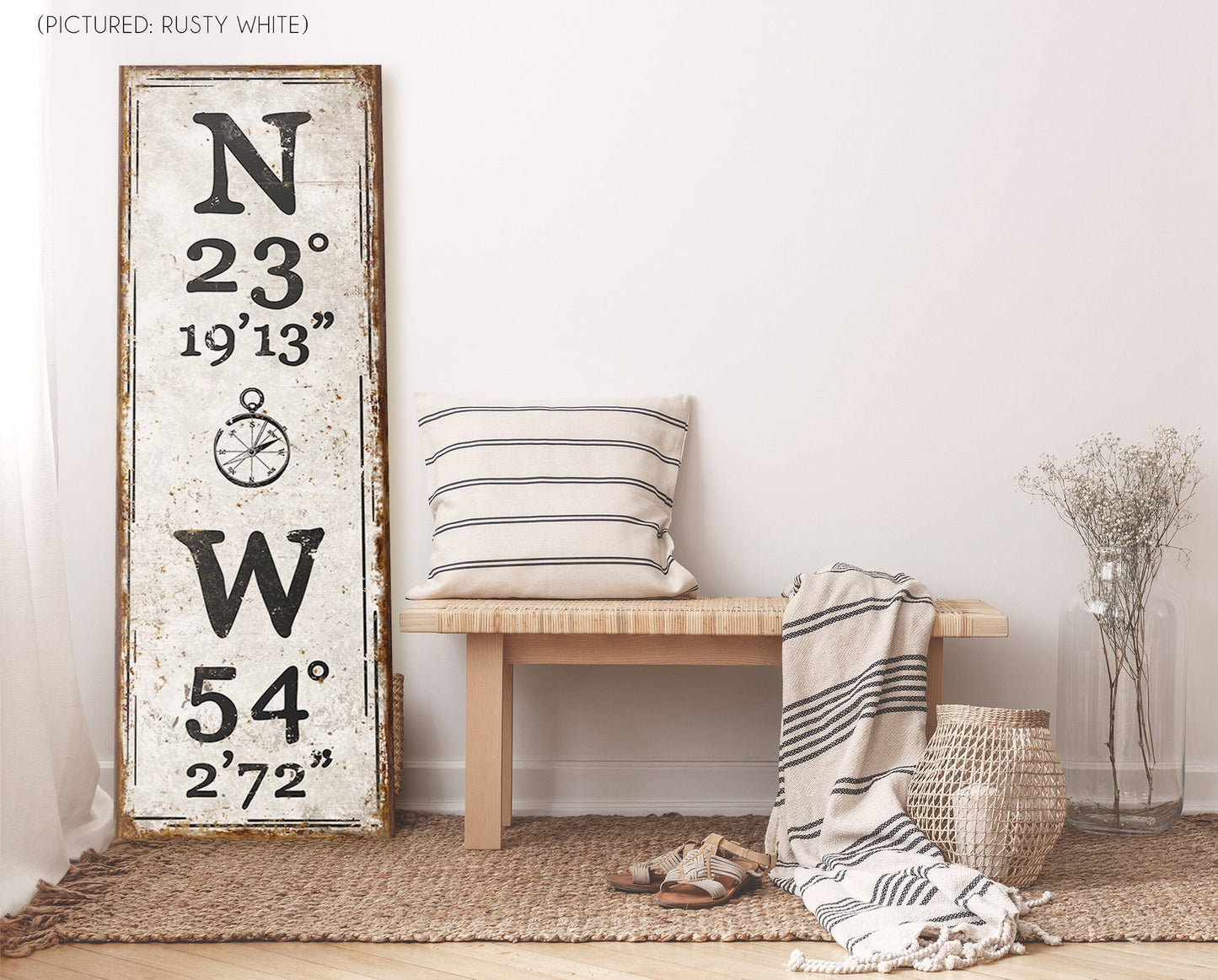 CUSTOM COORDINATES SIGN