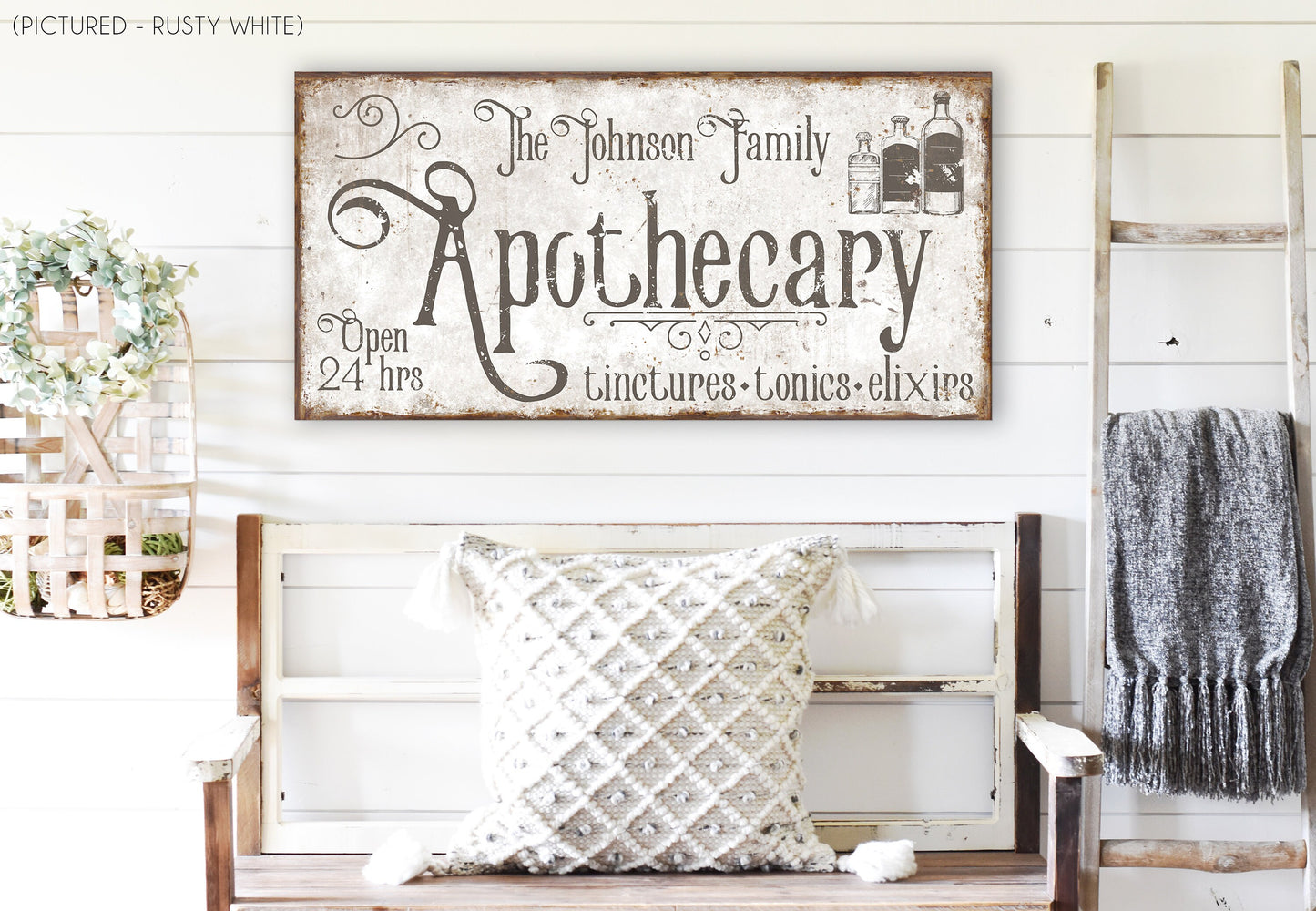 CUSTOM APOTHECARY SIGN