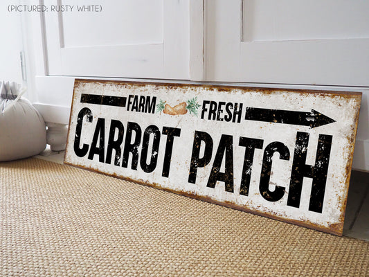 FARM FRESH CARROT PATCH SIGN
