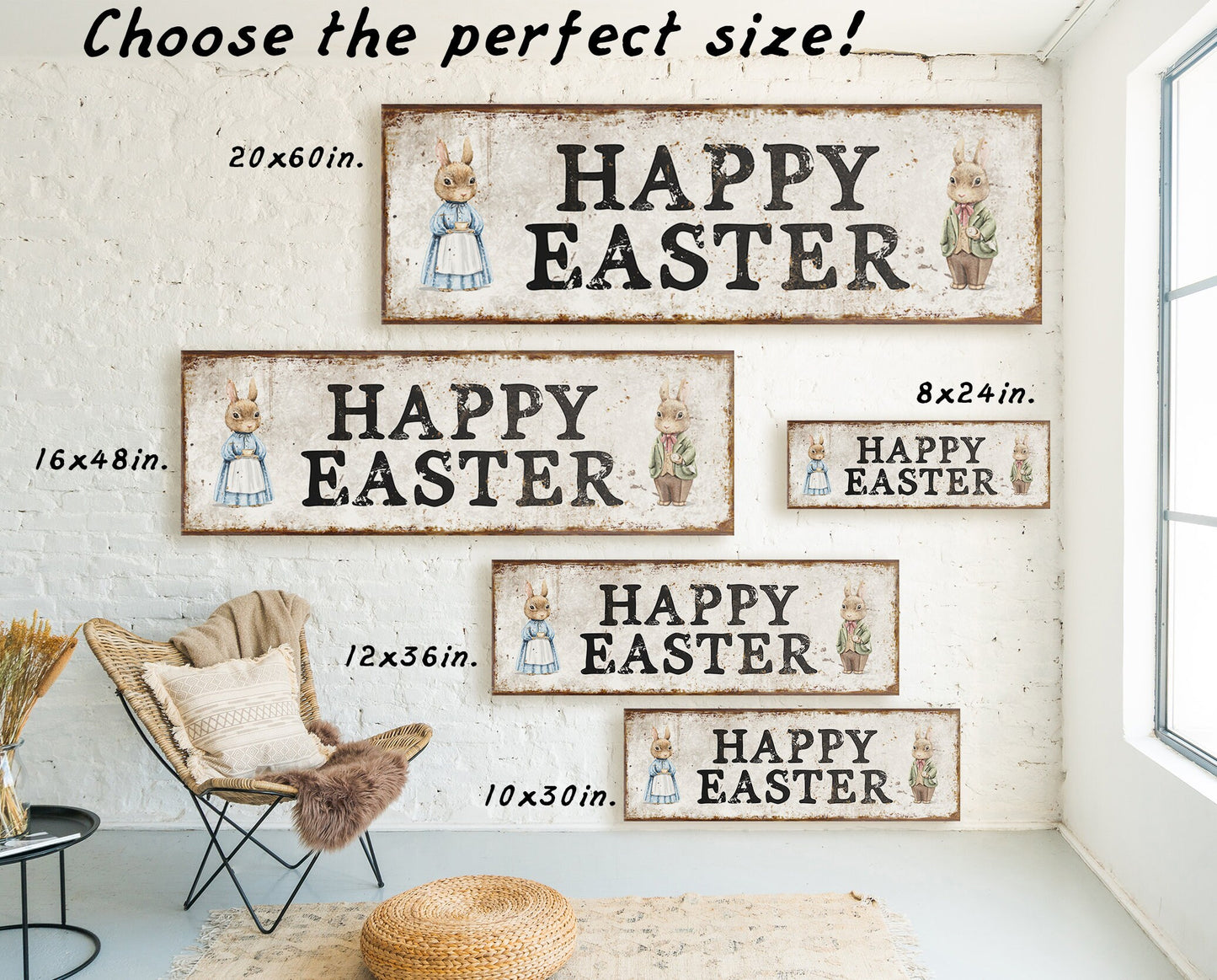 HAPPY EASTER SIGN