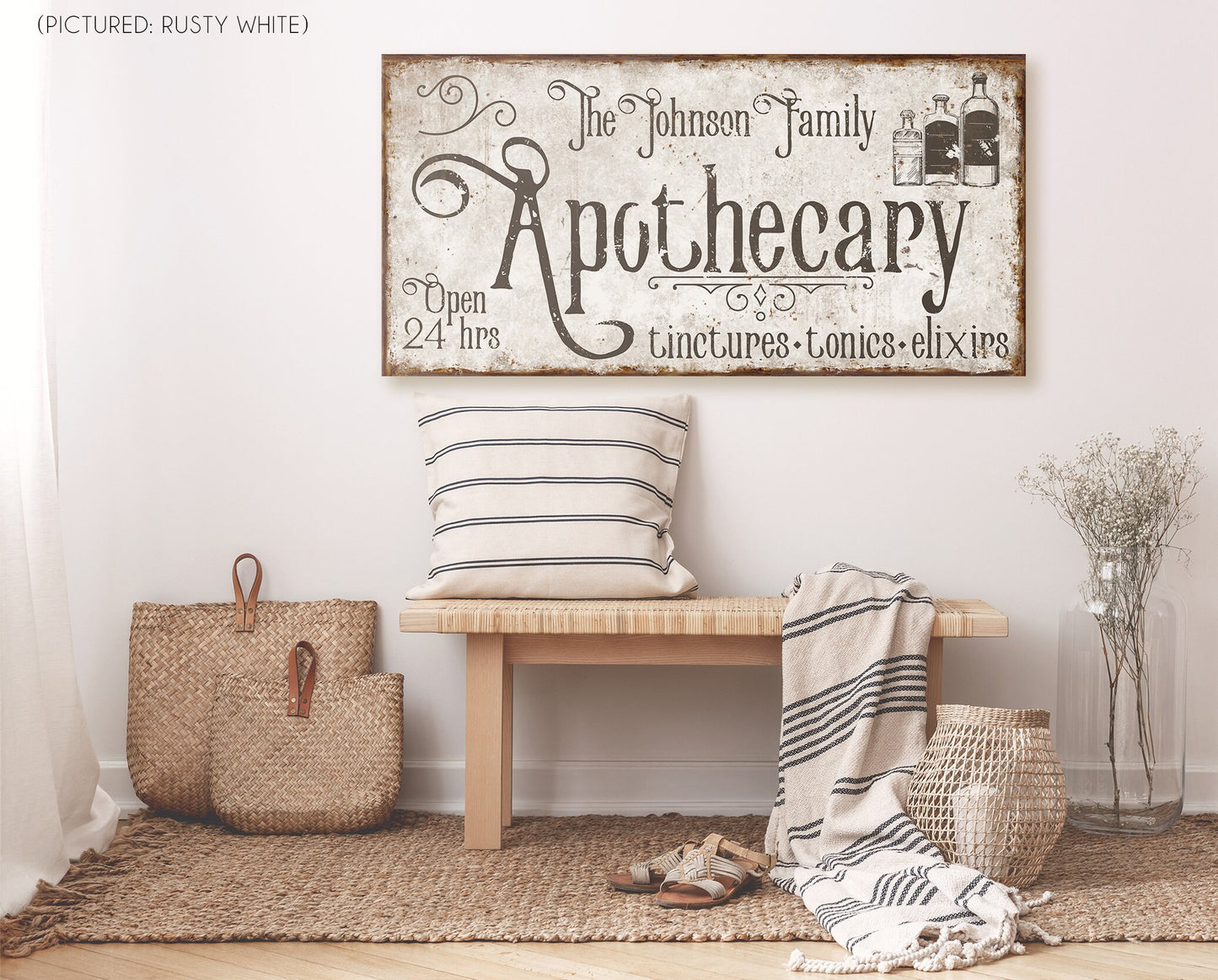 CUSTOM APOTHECARY SIGN