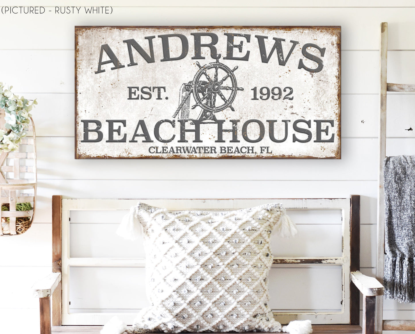 CUSTOM BEACH HOUSE SIGN